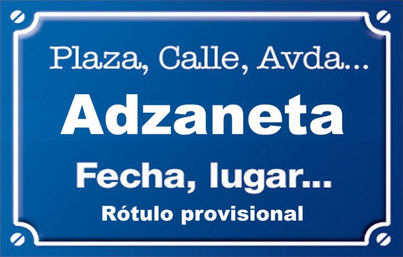 Adzaneta (calle)