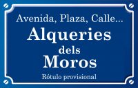 Alqueríes dels Moros (calle)