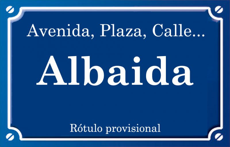 Albaida (calle)