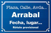 Arrabal (calle)