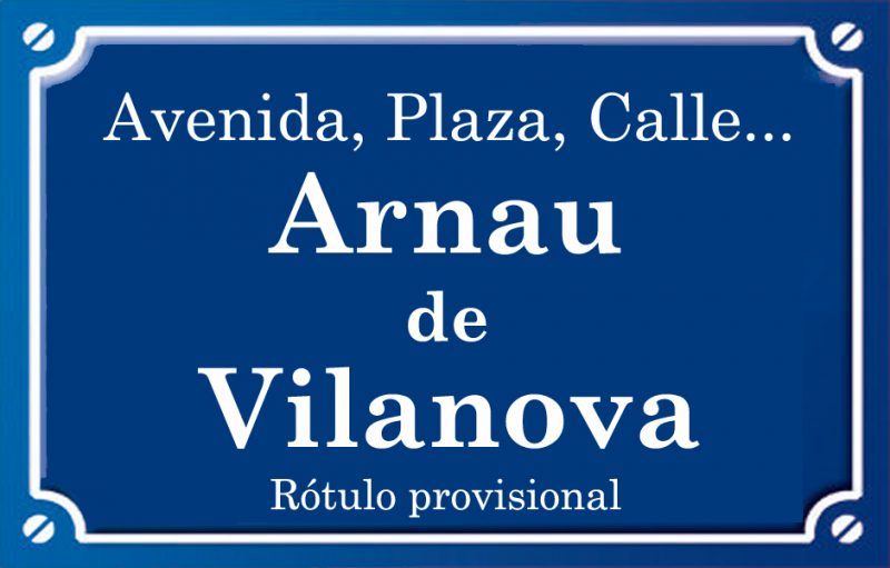 Arnau de Vilanova (calle)