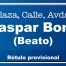 Beat Gaspar Bono (calle)