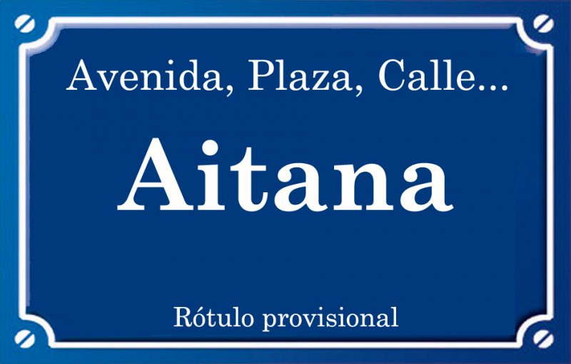 Aitana (calle)