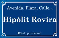Hipòlit Rovira (calle)