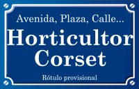 Horticultor Corset (plaza)