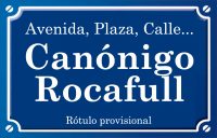 Canonge Rocafull (calle)