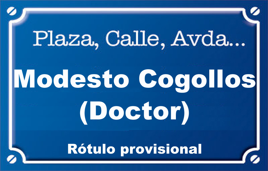 Doctor Modesto Cogollos (calle)