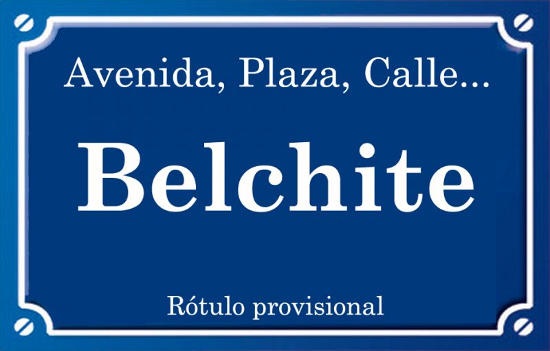 Belchite (calle)