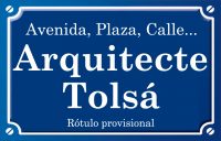 Arquitecte Tolsá (calle)