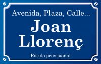 Joan Llorenç (calle)