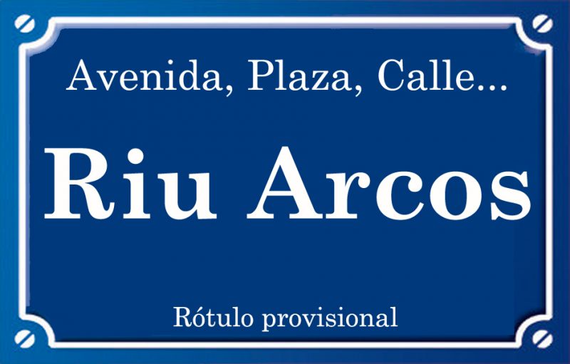 Rio Arcos (calle)