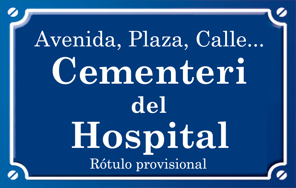 Cementeri de l’Hospital (plaza)