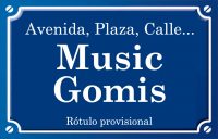 Music Gomis (calle)