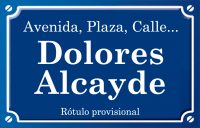 Dolores Alcayde (calle)
