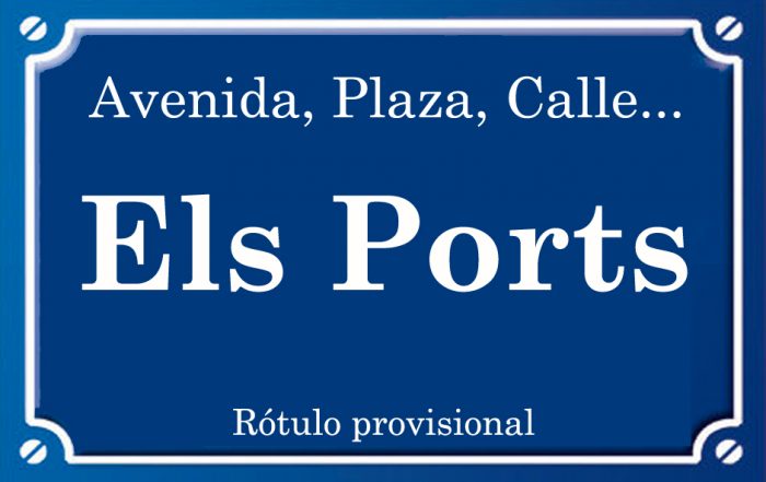 Els Ports (calle)