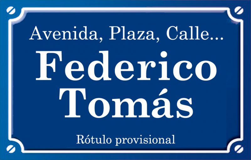 Federico Tomás (calle)