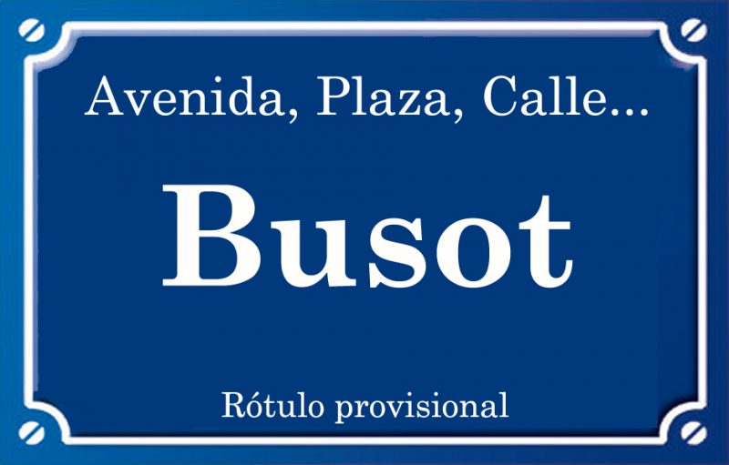 Busot (calle)