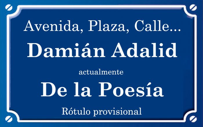 Damián Adalid (calle)