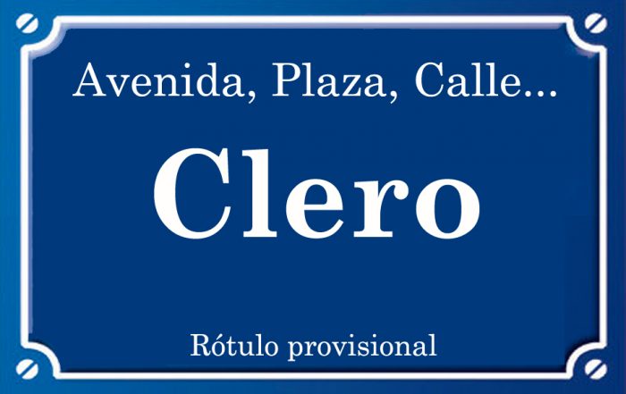 Clero (calle)
