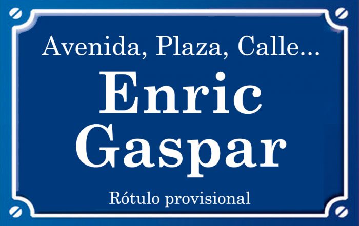 Enric Gaspar (calle)