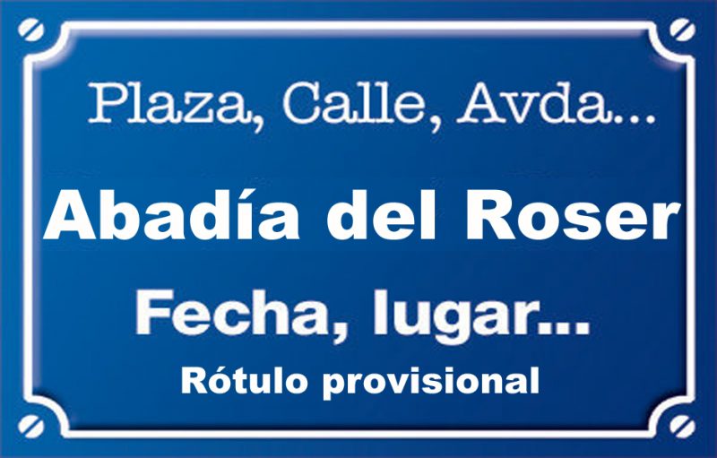 Abadía del Roser (calle)