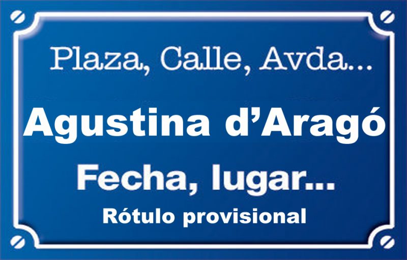 Agustina d’Aragó (calle)