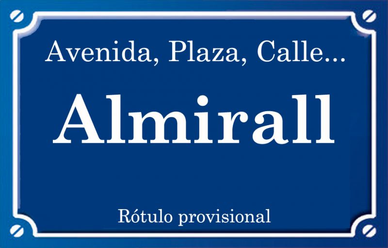 Almirall (calle)