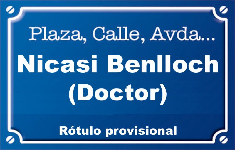 Doctor Nicasi Benlloch (calle)