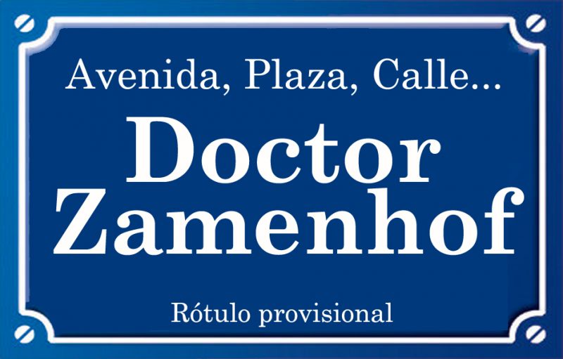 Doctor Zamenhof (calle)