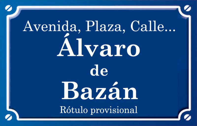 Álvaro de Bazán (calle)