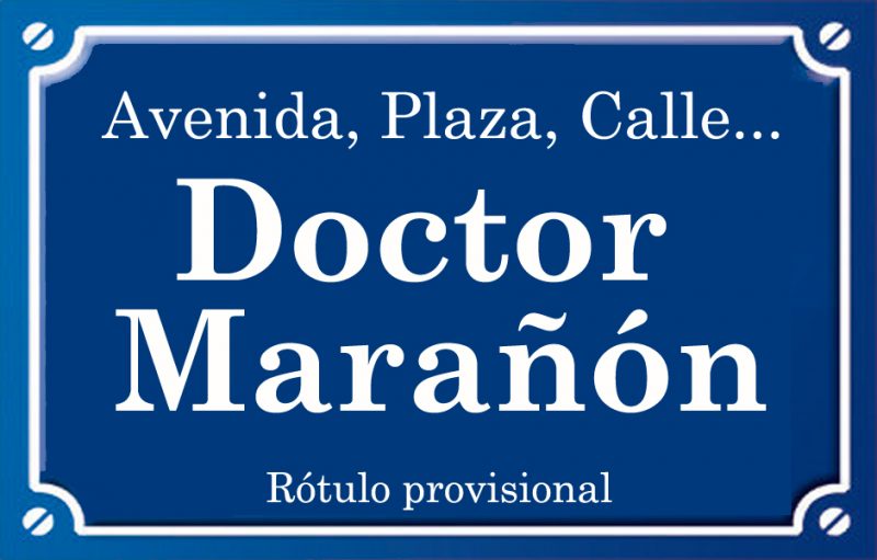 Doctor Marañón (calle)