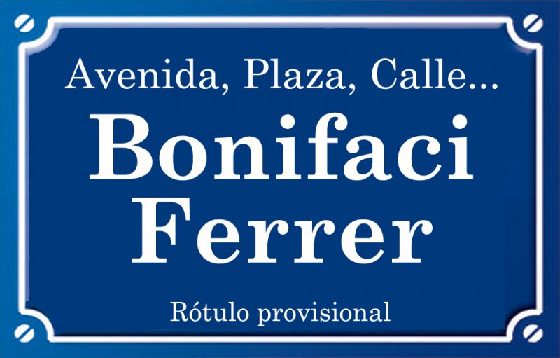 Bonifaci Ferrer (calle)