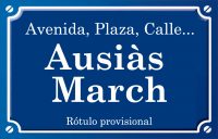 Ausiàs March (Avenida)