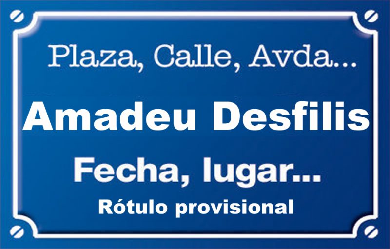 Amadeu Desfilis (calle)