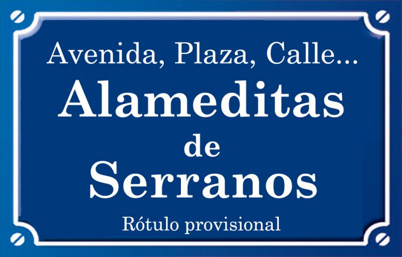 Alameditas de Serranos (paseo)