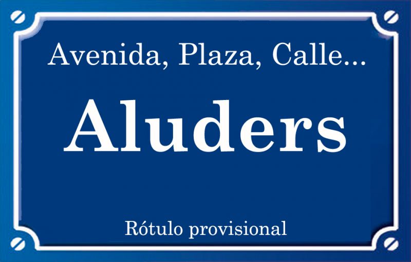 Aluders (calle)