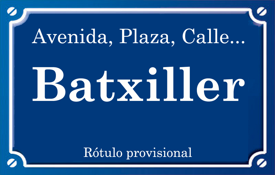 Batxiller, el (calle)