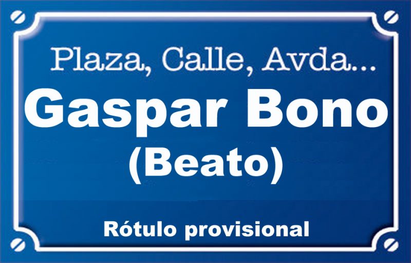 Beat Gaspar Bono (calle)