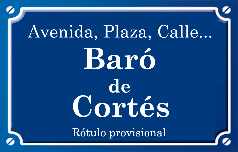 Baró de Cortes de Pallás (plaza)