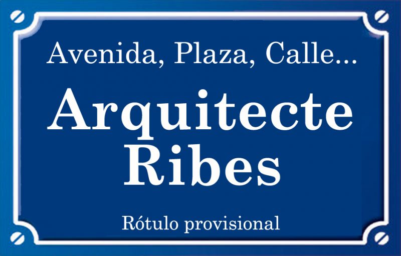 Arquitecte Ribes (calle)