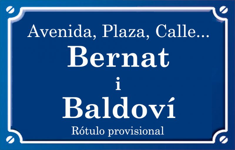 Bernat i Baldoví (calle)