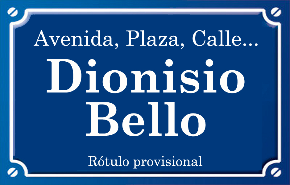 Dionisio Bello (calle)
