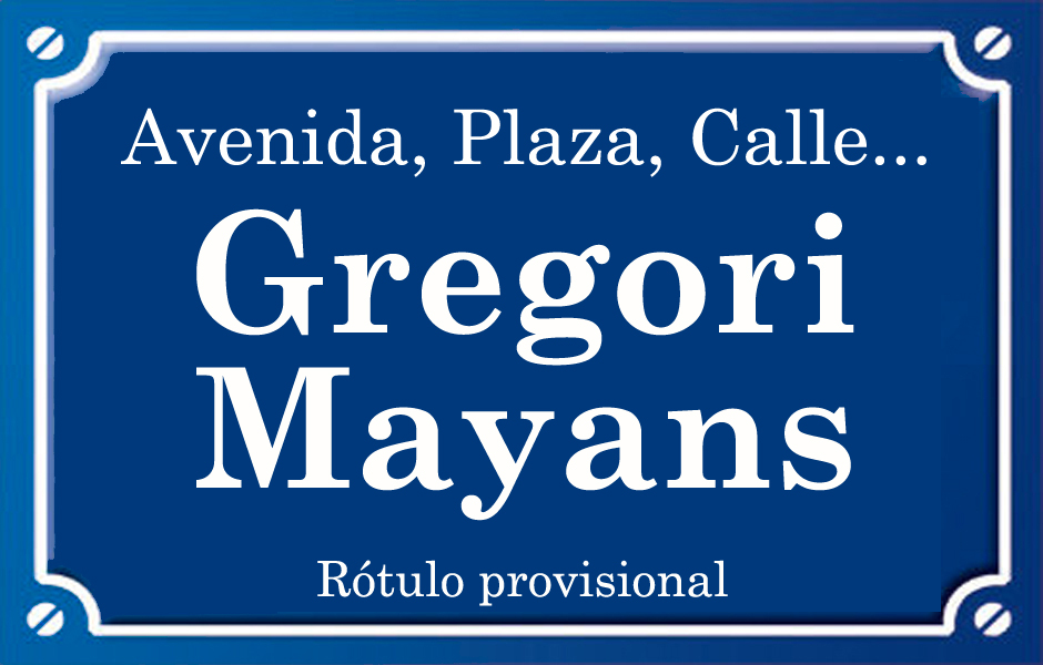 Gregori Mayans (calle)