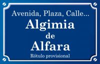 Algimia d’Alfara (calle)