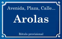 Arolas (calle)