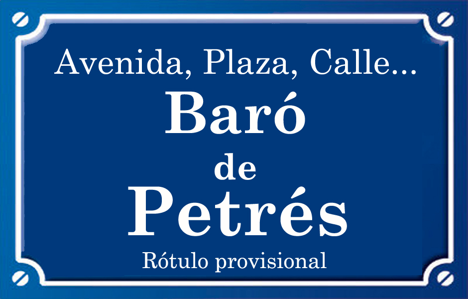 Baró de Petrés (calle)