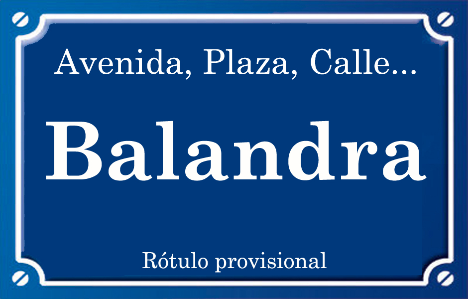 Balandra (calle)