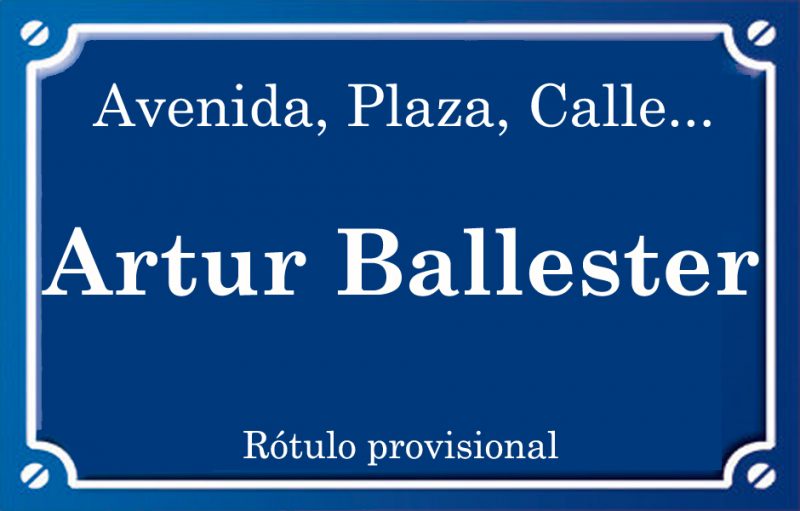 Arturo Ballester (calle)