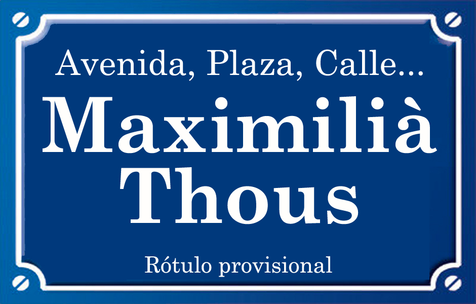 Maximilià Thous (calle)