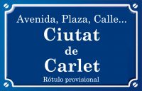 Ciutat de Carlet (calle)